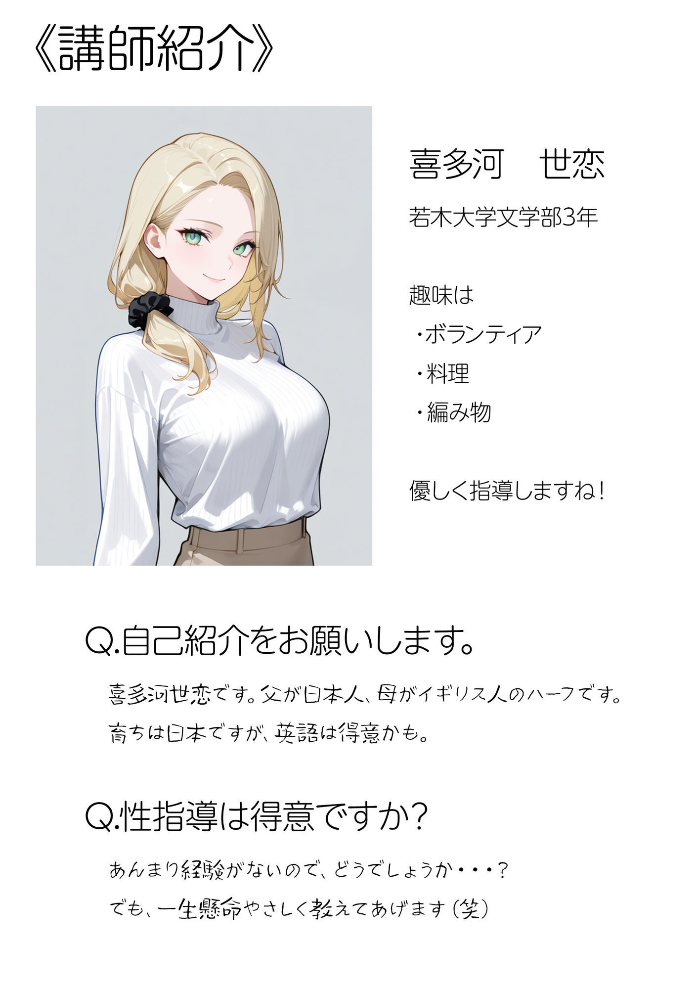 塾のお姉さんは常識改変されています〜喜多河世恋編〜2