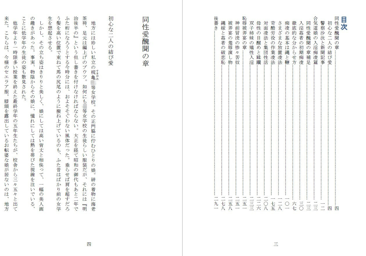 昭和隷淫記 贄花二輪  合気道娘の入淫痴凌篇 画像2