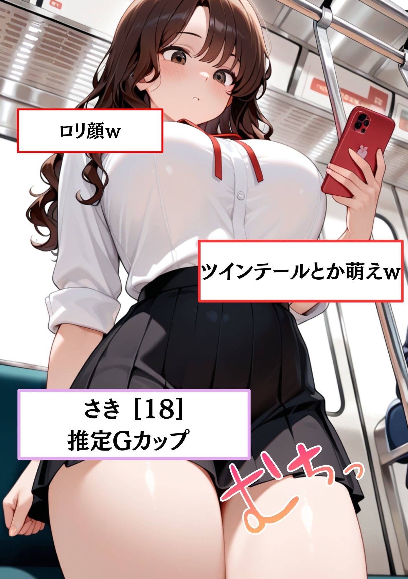 【速報】【JKが痴●被害に！】日々痴●被害に遭ってる さきさん［18歳］推定Gカップのまんこに男性が精子を中出しする事件。彼氏がいるのに性被害に逢う。 画像2