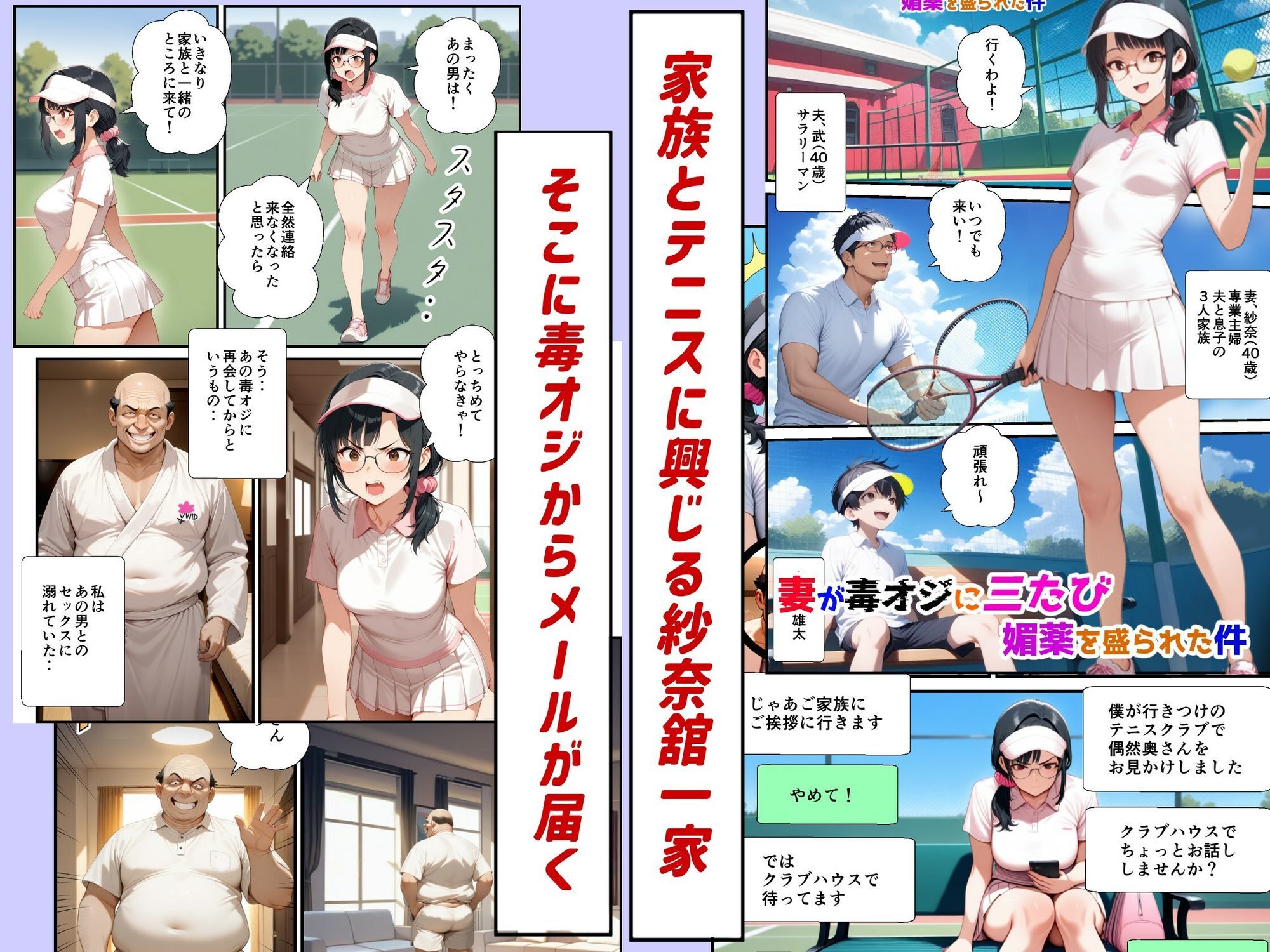 妻が毒オジに媚薬を盛られた件総集編1〜3 画像9