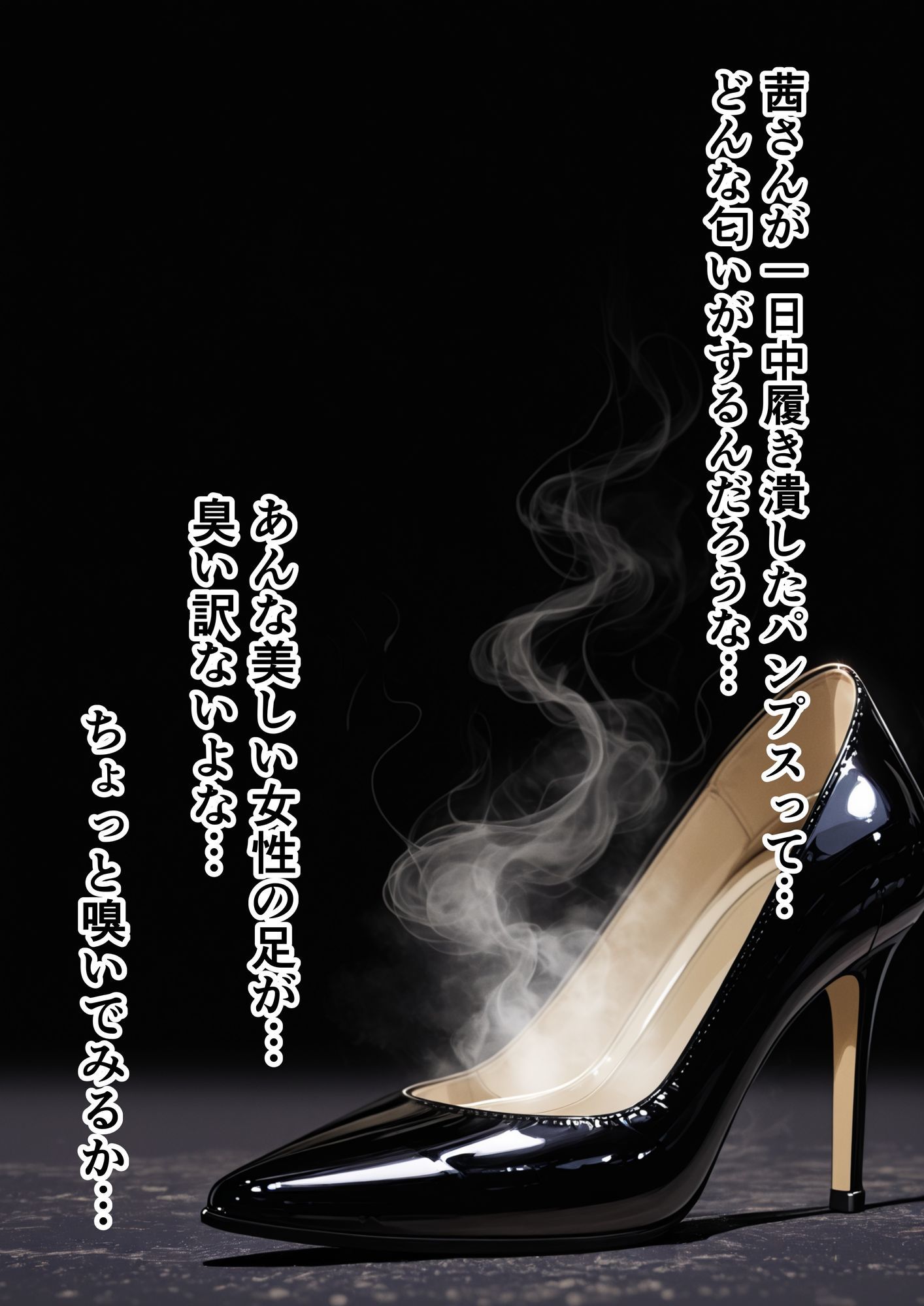 サンプル画像2:【匂いフェチ】足臭 〜エリート女上司の激蒸れ黒スト。一日中歩いたOLの「臭い」と熟成発酵した芳香〜(えっちな臭い) [d_737875]