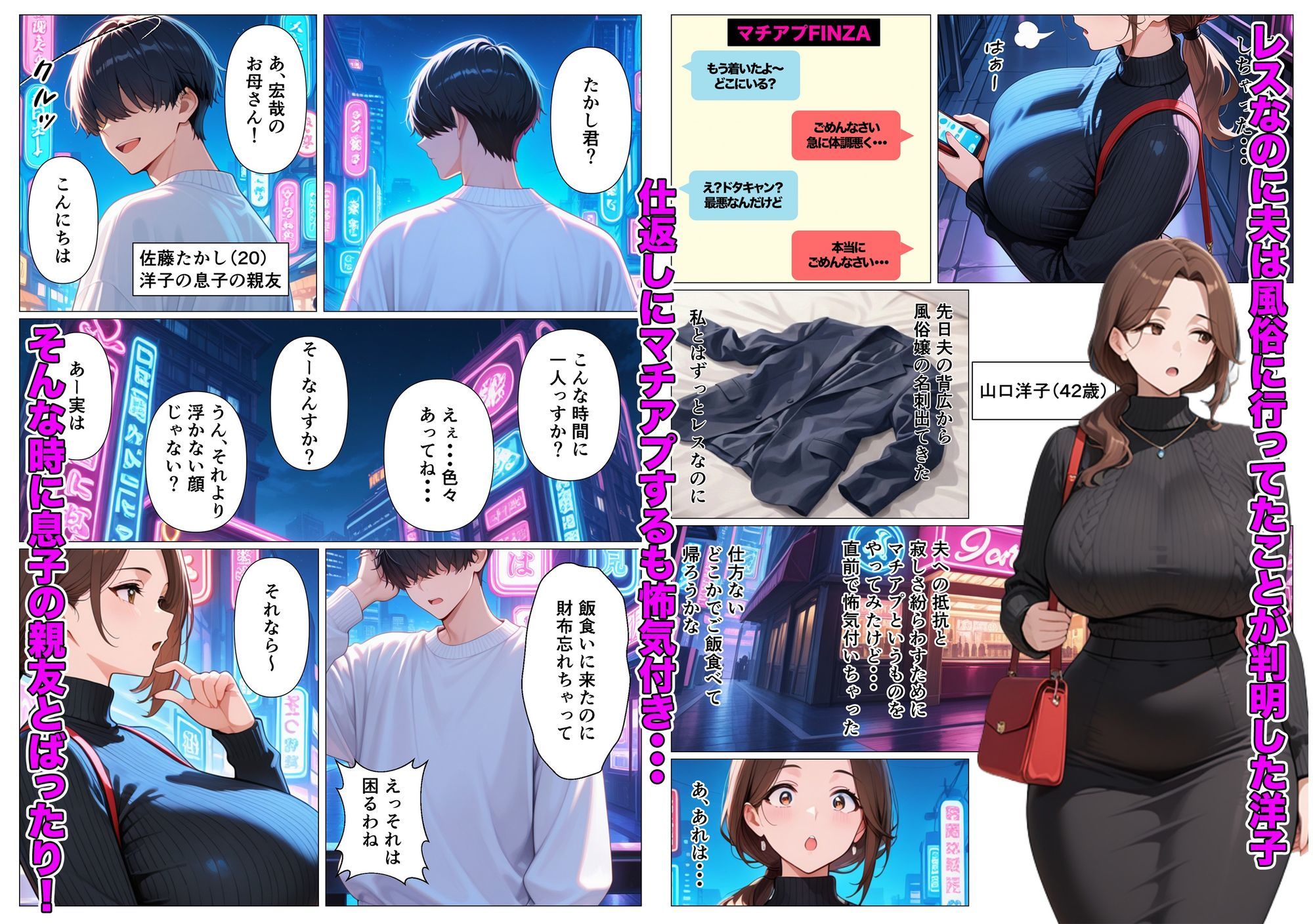 背徳感に負けたGカップむちむち人妻  息子の親友と本能剥き出しセックスした話〜欲求不満母からメスになった夜〜 画像2