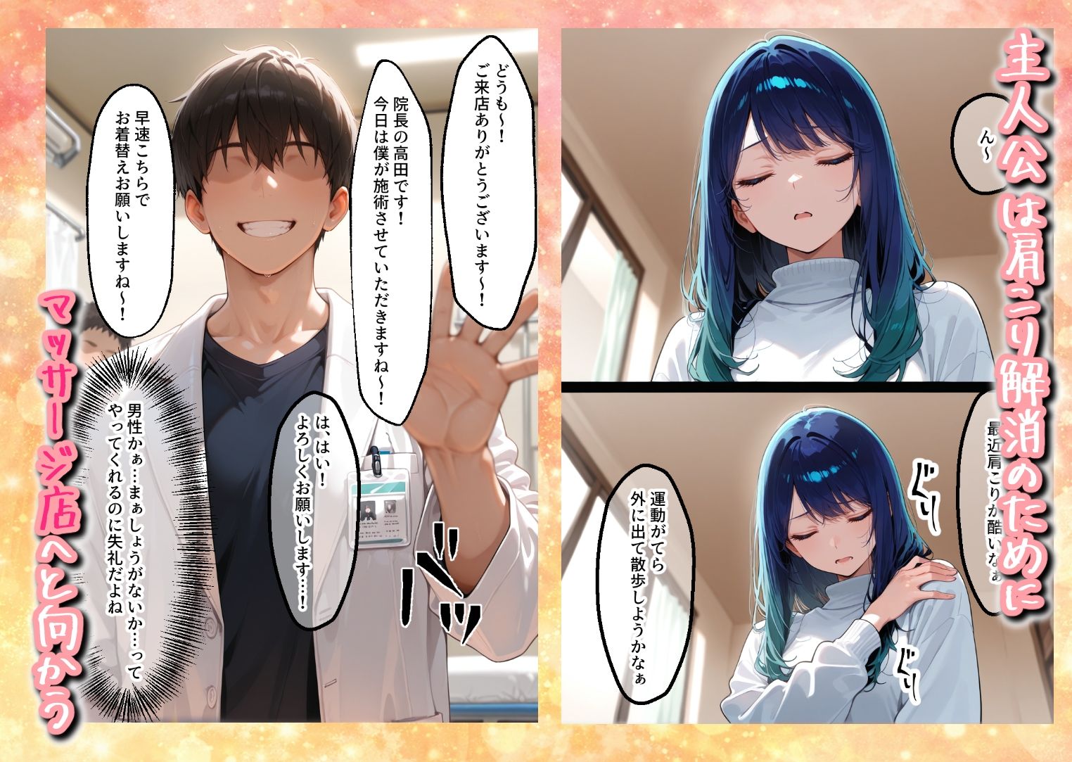 媚薬入りアロマで子宮にキス「先生、これってマッサージですか？」無謀にもイかされまくる話〜女優編〜 画像1