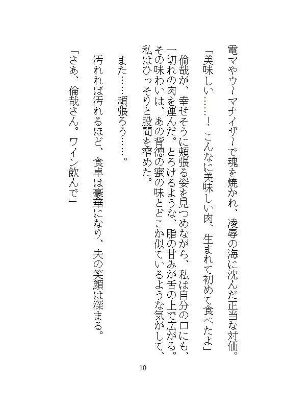 完売御礼イキ地獄、毎週水曜日は義兄の性処理日。夫に霜降り肉を食わせるため、電マとクリトリスバイブで48回絶頂する私の仕事 サンプル8