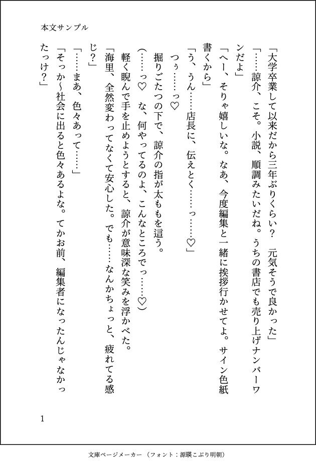 別れたセフレと合コンで再会したら独占欲丸出しでお持ち帰りされて「俺のちんぽの形を思い出させてやる」とぐちゃどろに抱き潰された話 画像1