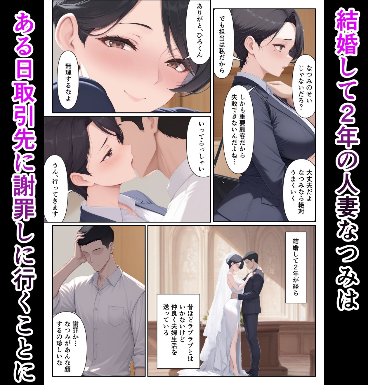 爆乳人妻は元カレちんぽに寝取られる 画像1