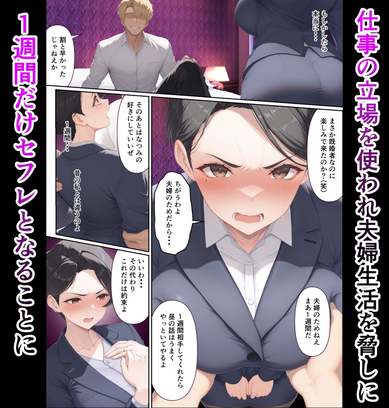 爆乳人妻は元カレちんぽに寝取られる 画像3