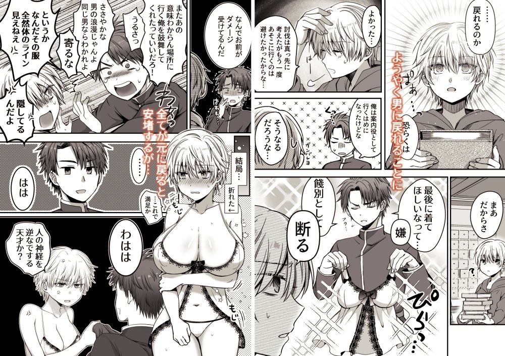 魔法で女体化した俺を抱くなどおまえは絶対正気じゃない！ 画像5