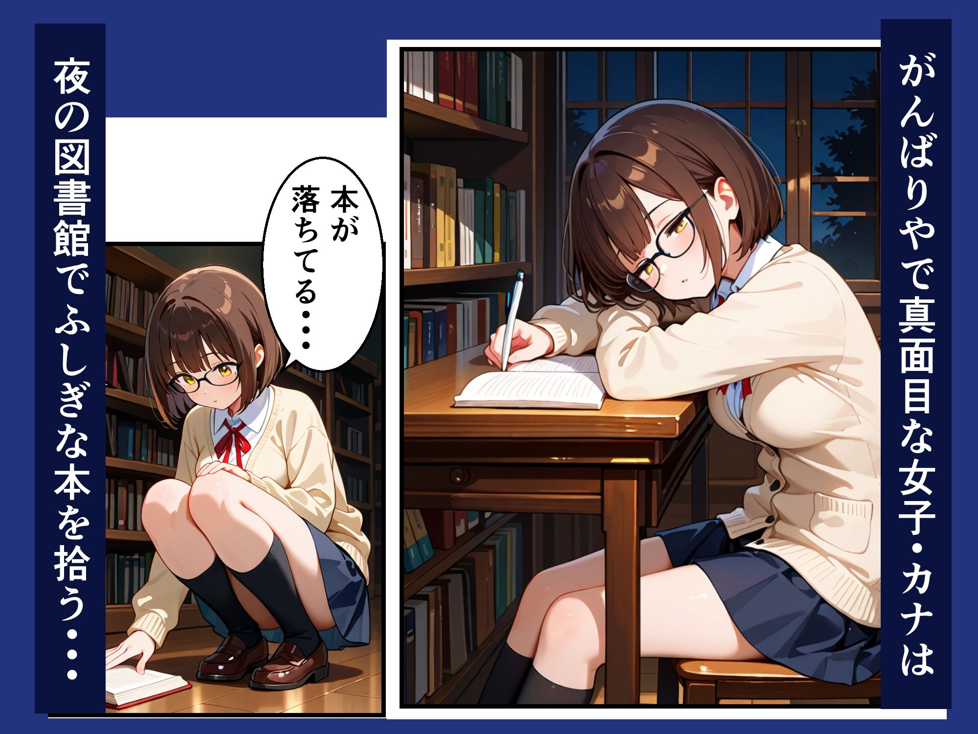 触手図書館の夜 画像1