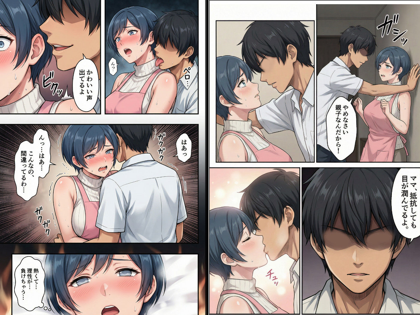 勝気ママの甘い弱点 〜ママが息子の甘いSEXで子宮までとろけちゃう話 画像6