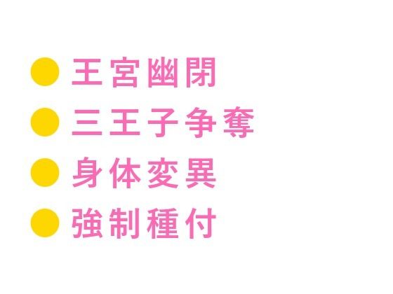 異世界転移した先がΩの存在しない世界で、唯一のΩカントとして王宮に幽閉され三人の王子に「お前の子宮は国家の財産だ」と奪い合われる話