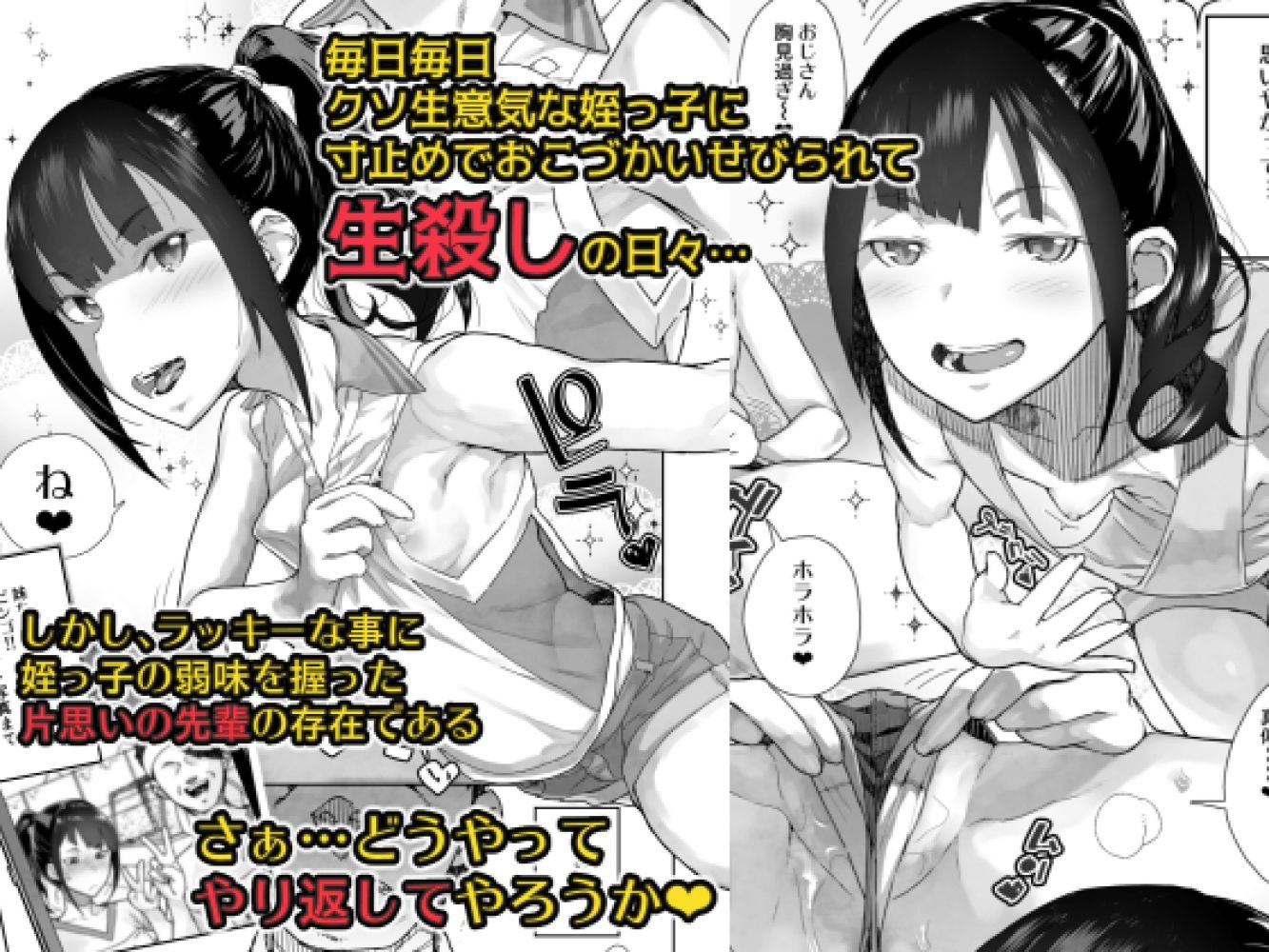 ●●姪っ子の弱味を握った日。総集編 サンプル画像