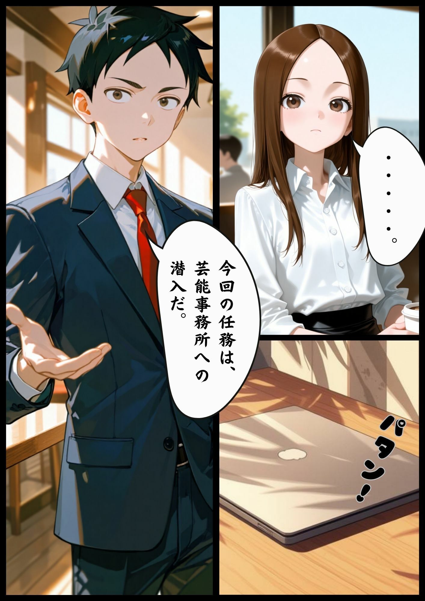 CG漫画『胸キュン捜査官』第二話 サンプル2