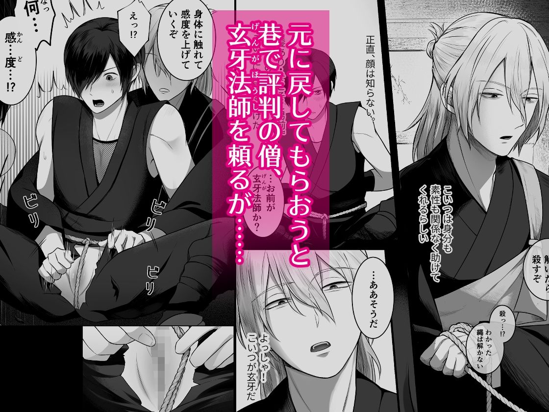 忍辱妊封譚〜アソコが呪われたので噂の僧侶に抜いてもらう〜 画像2