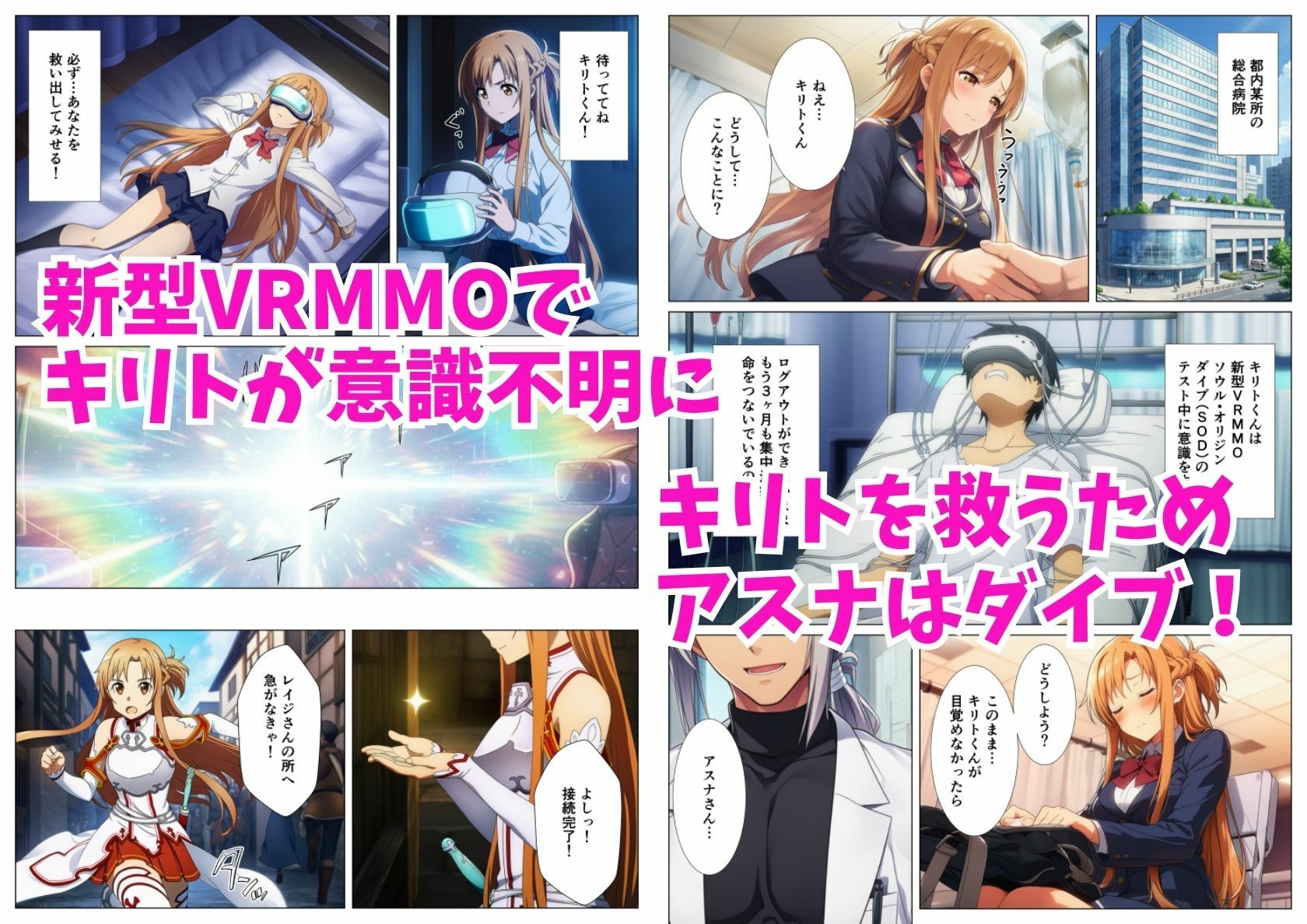 アスナ悪堕ち、SAOヒロイン達を次々と闇堕ちに誘う快楽の戦姫 画像1