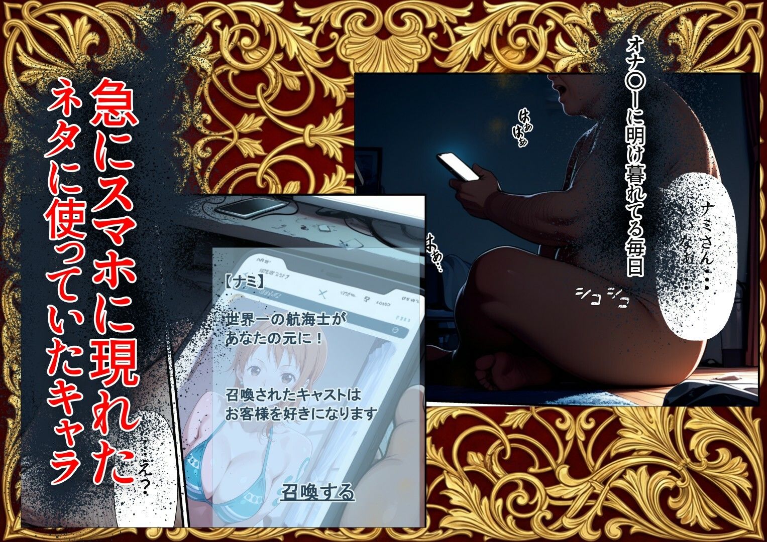 Parallel Call 〜並行世界から呼び出せるデリヘルアプリで金にがめつい航海士ナ〇にタダでNN（生中出し）出来た話〜 画像1