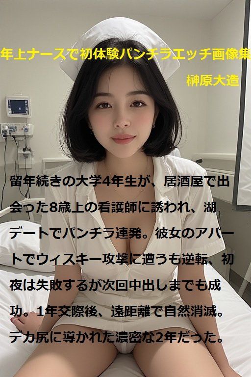 年上ナースで初体験パンチラエッチ画像集 画像9