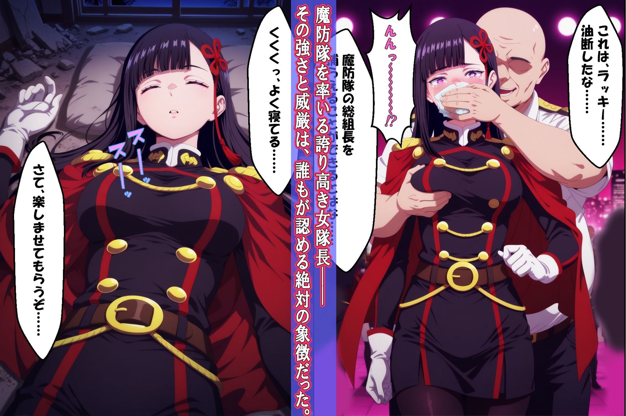 サンプル画像6:『コスプレイヤー監〇調教（喜〇川まりん）』＆『完全捕縛、魔防隊長（山〇恋 ）』2冊セット(エレガントビジョン) [d_740449]