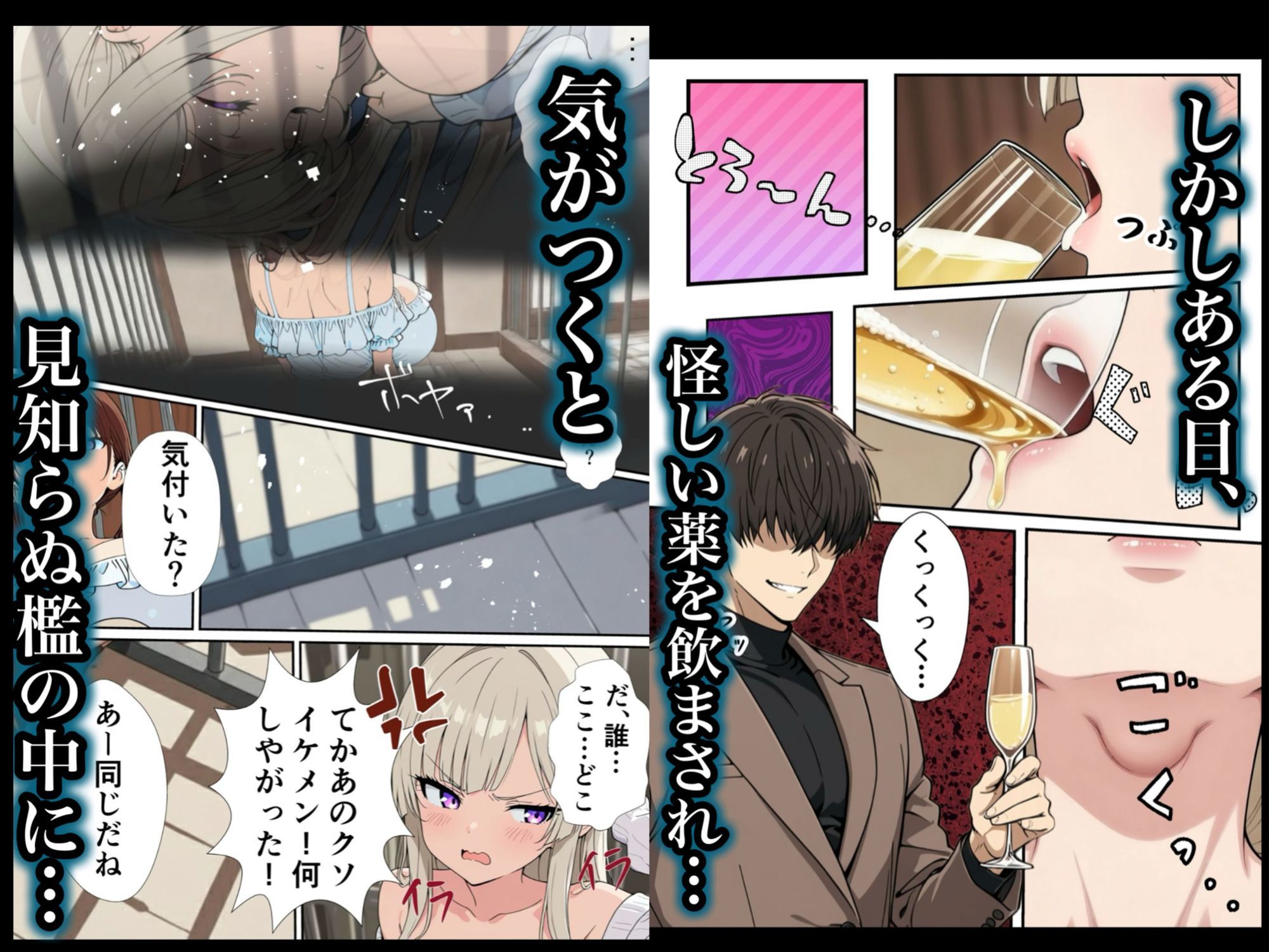 【無料エロ漫画】d_740659 DatheGame〜悪徳パパ活女を捕まえれば全員中出し〜(転生したらサークルだった)