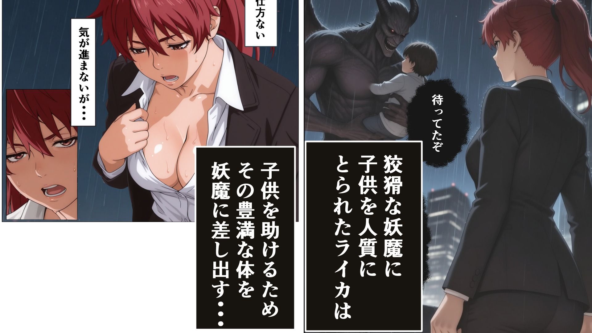 退魔士ライカ  屈辱の人質交渉  前編 画像3