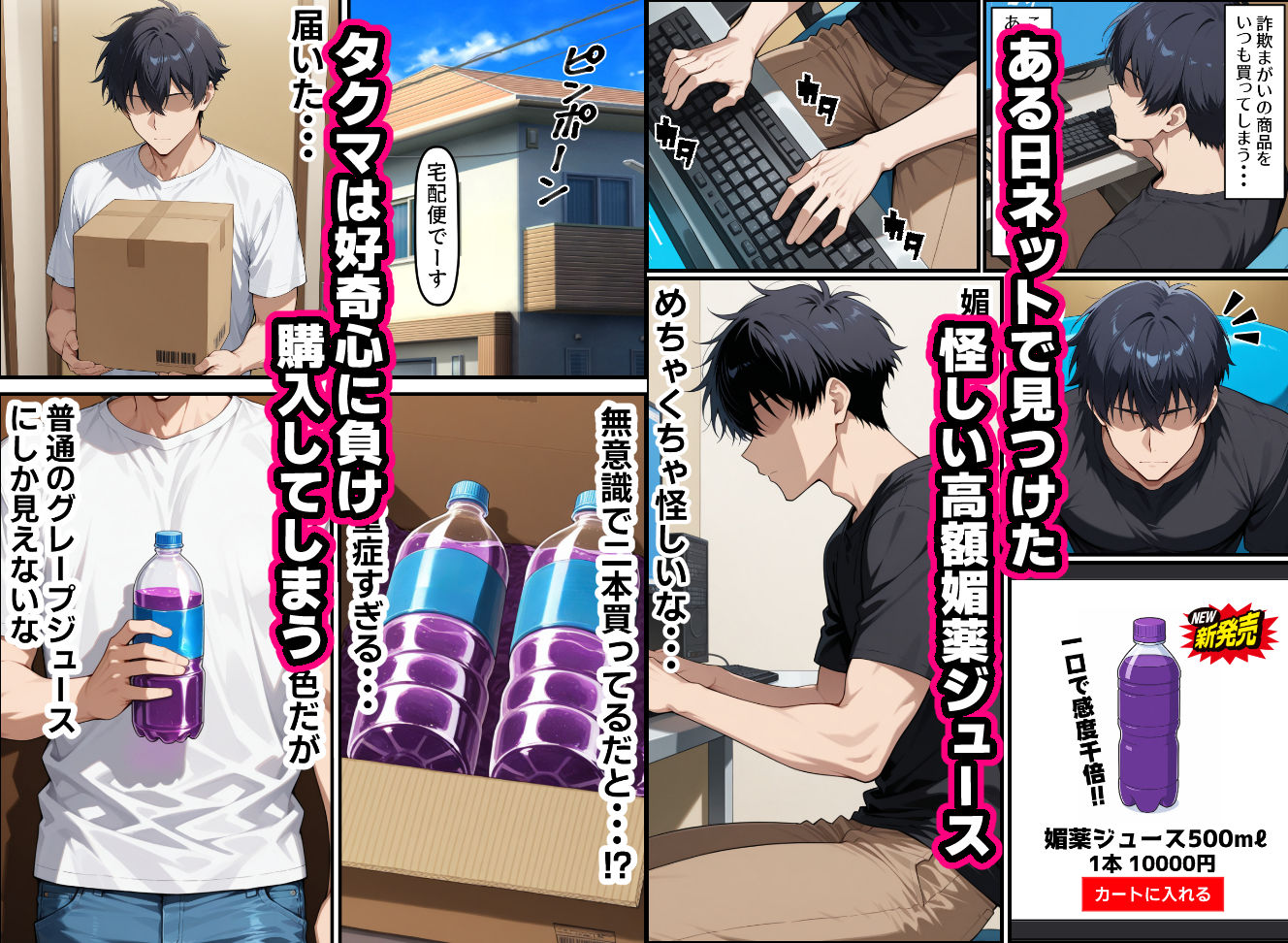 いつも絡んでくる生意気ギャルが媚薬ジュースをがぶ飲みしてしまう話 画像1