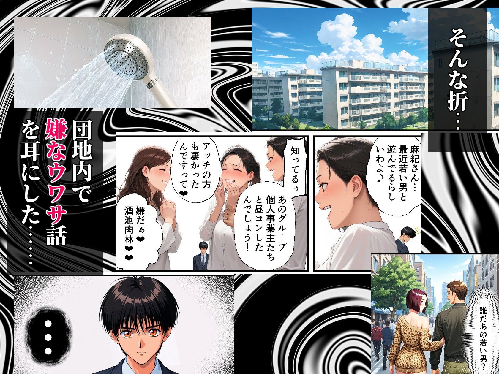 団地妻NTR〜清楚妻が早漏雑魚ちんこ（ダンナ）に欲求不満爆発？ NN（生中だし）オフ会しちゃった話〜 画像5
