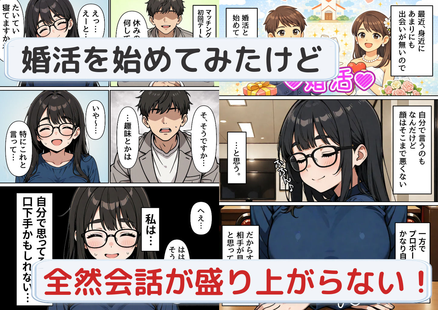 婚活連敗アラサーさんは今日もめちゃくちゃムラムラしてる 画像1