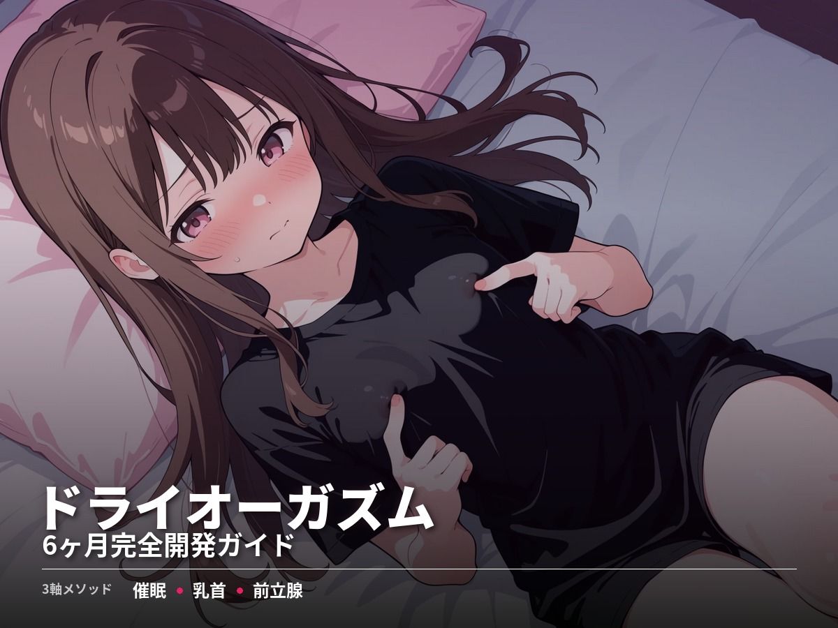 ドライオーガズム6ヶ月完全開発ガイド 催●・乳首・前立腺の3軸メソッド 画像1