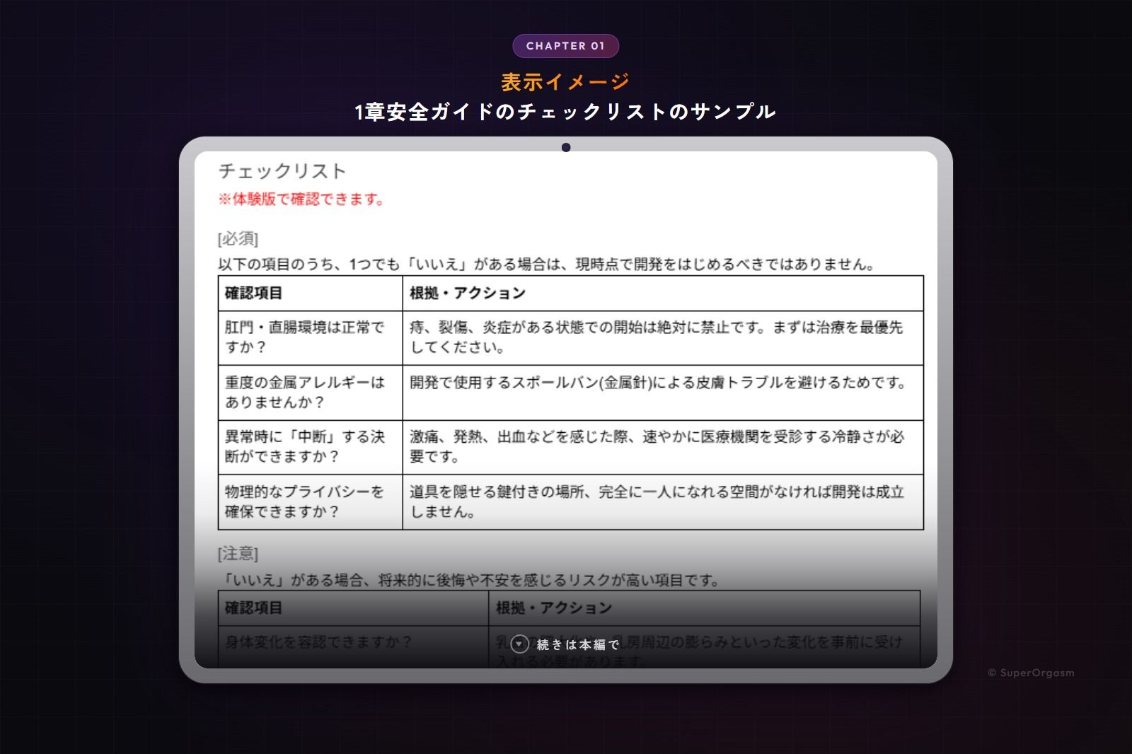 ドライオーガズム6ヶ月完全開発ガイド 催●・乳首・前立腺の3軸メソッド 画像8