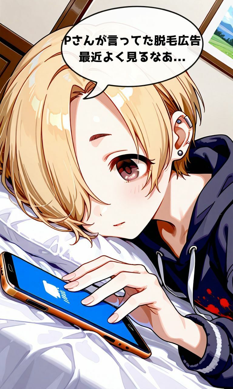 白坂小梅の脱毛録 画像1