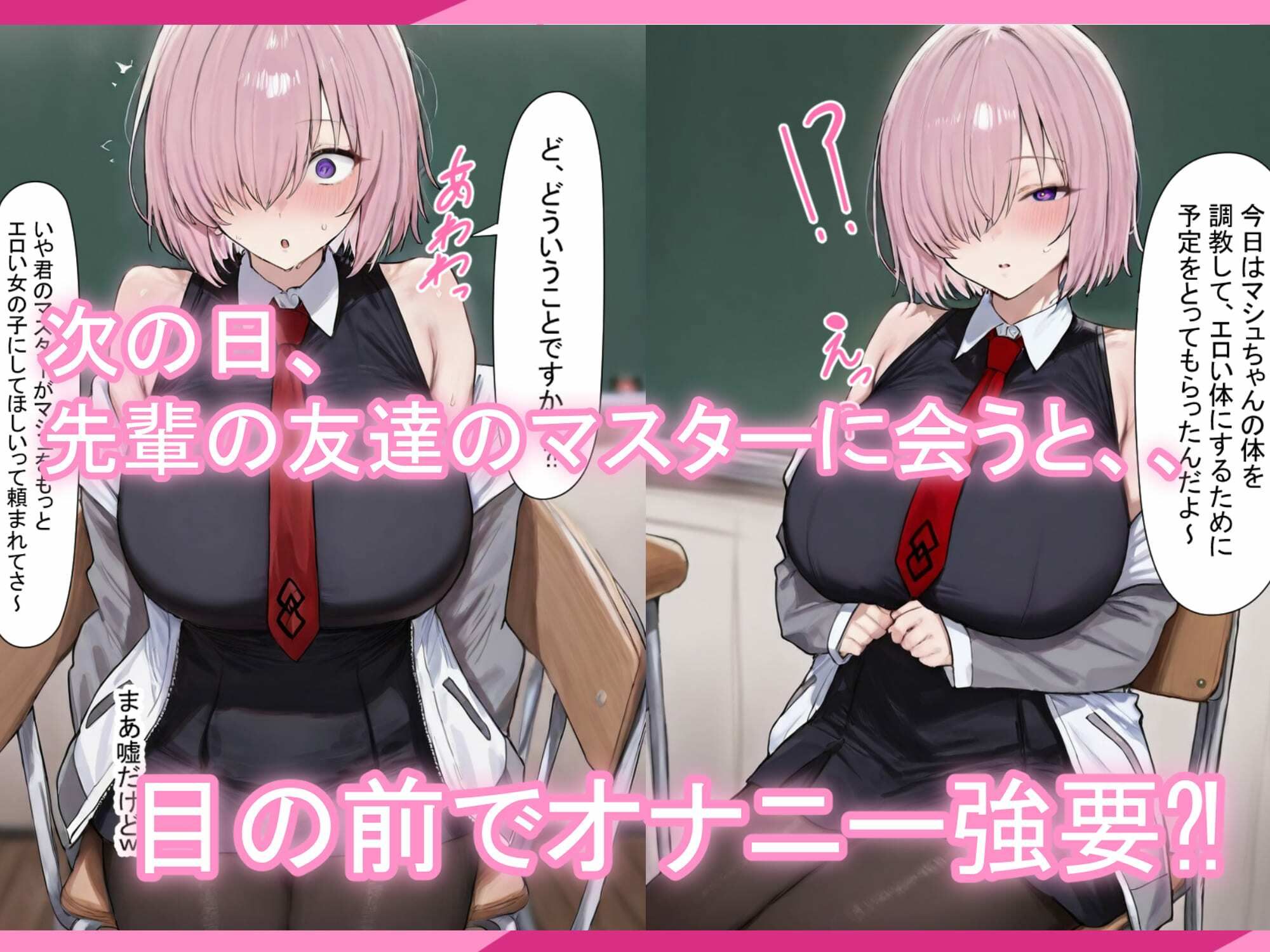 マシュちゃんの一日NTR調教！ 画像2