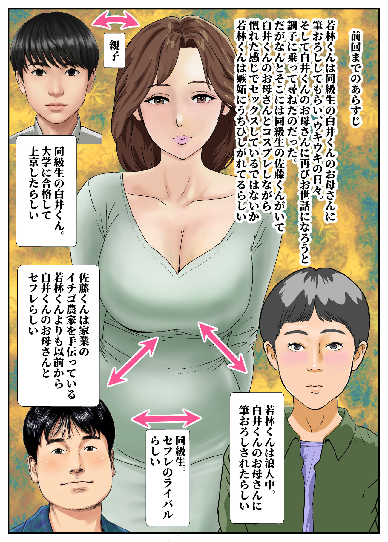 禁忌の母娘関係を描く刺激的な3DCG同人作品