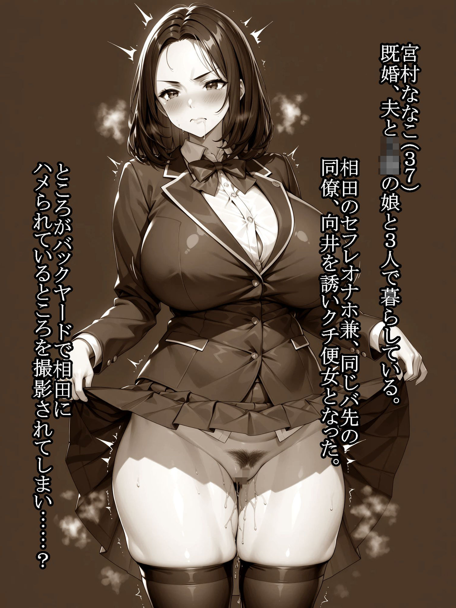 バ先の人妻ななこさんがデカチンに堕ちるまで 5 画像1