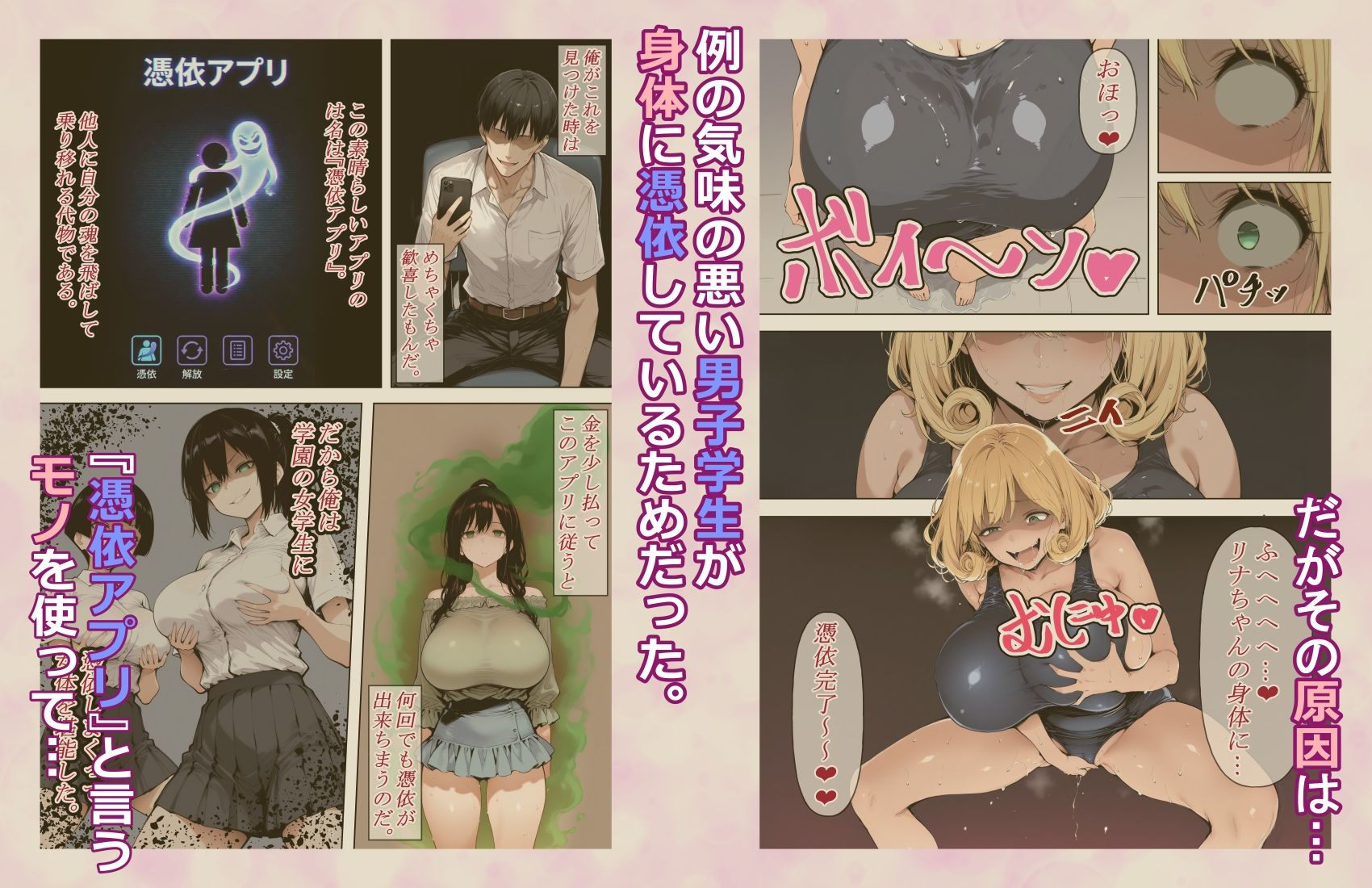 美人巨乳水泳教師に憑依したのでオナニーして教え子とレズセする！！ 画像4