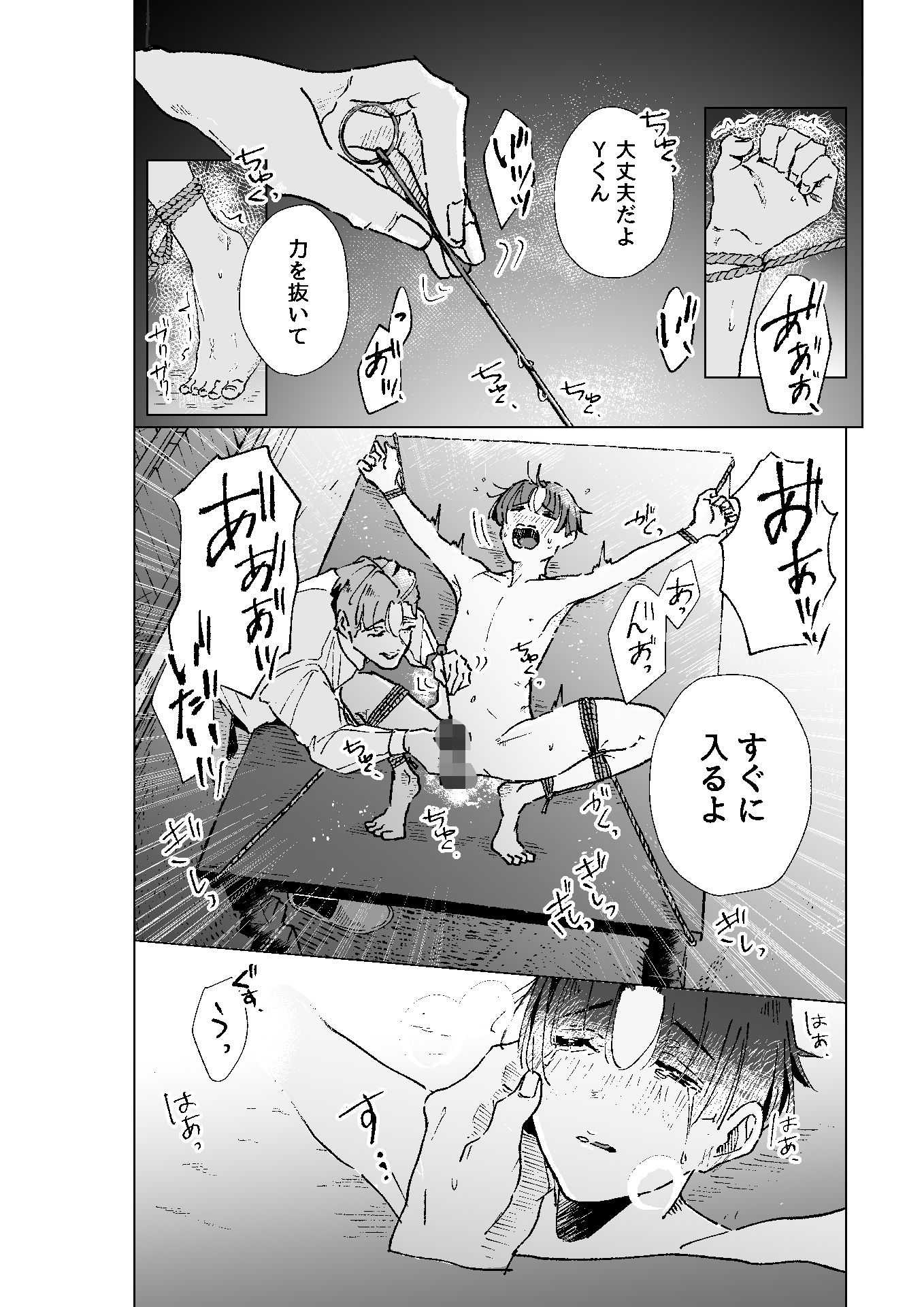 山奥の洋館で始まる、主従間の禁忌の関係のボーイズラブ作品