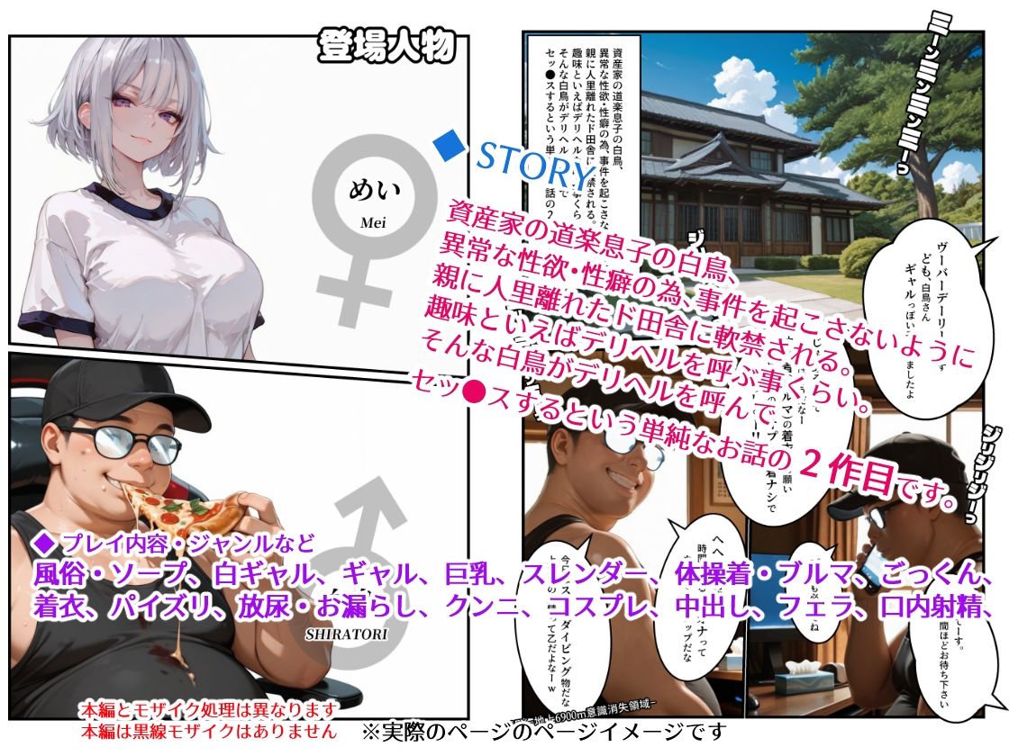 俺だけデリヘルッてる件2・体操着ギャルと戯れたいんじゃ サンプル1