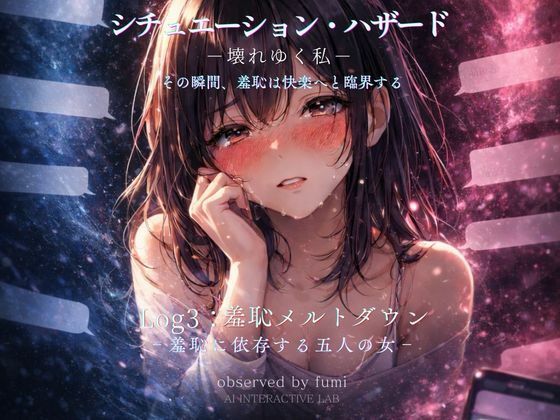 シチュエーション・ハザード‐壊れゆく私‐Log3:羞恥メルトダウン‐羞恥に依存する五人の女‐ 画像1