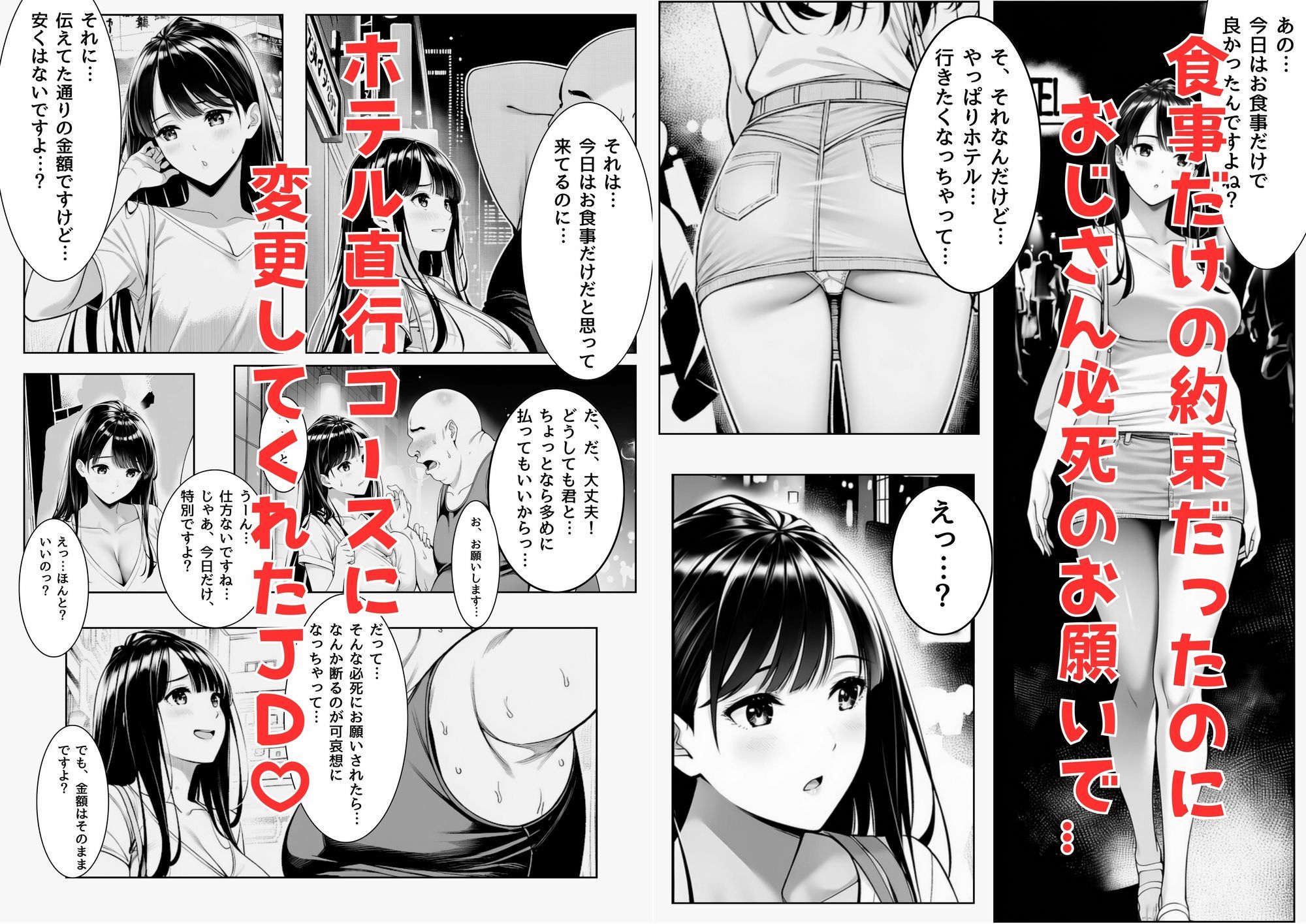 パパ活JDがおじさんをセフレにしちゃうお話 画像2