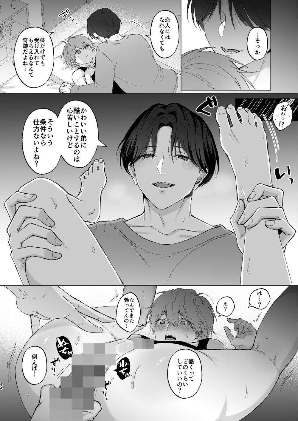 失恋して兄貴に慰められた話 サンプル5