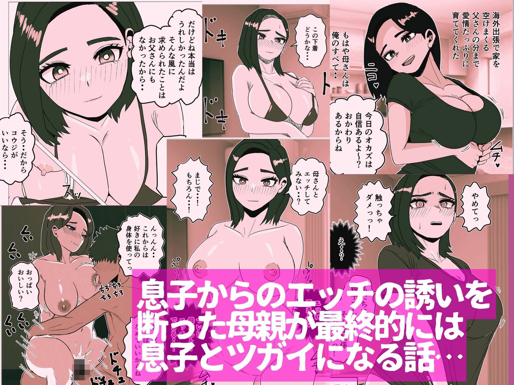 息子からのエッチの誘いを断って悩む母親の話 画像1