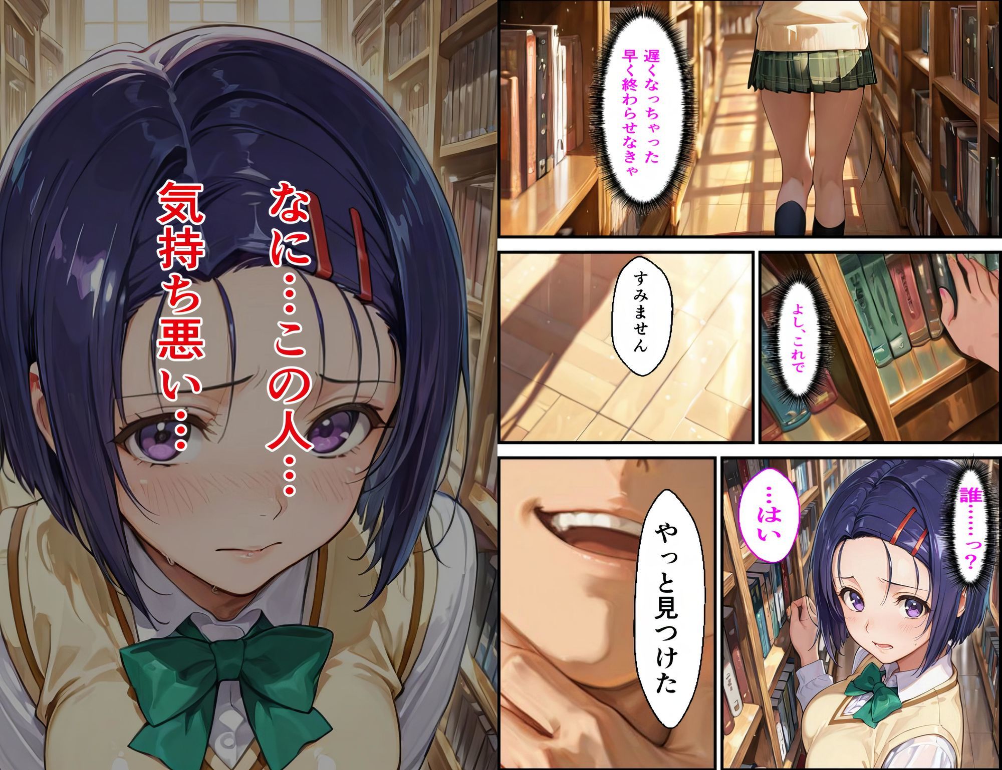 放課後の西連〇春菜の悲劇 2【図書室編】ー消せない過去と動画の鎖 画像1