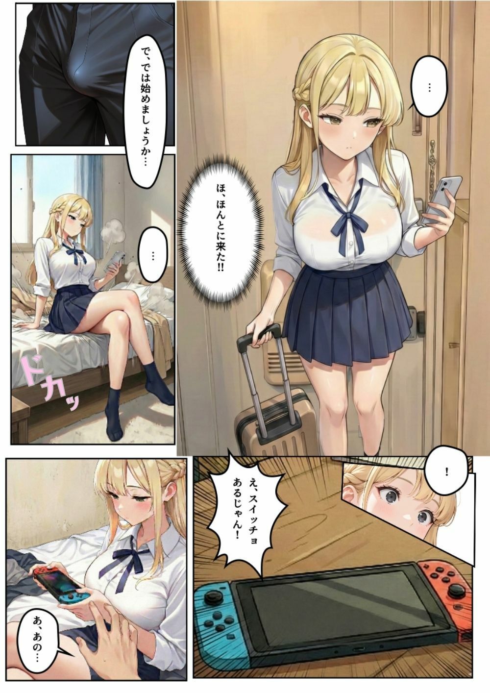 塩対応S級ギャルにエンドレス性処理させたった 画像2