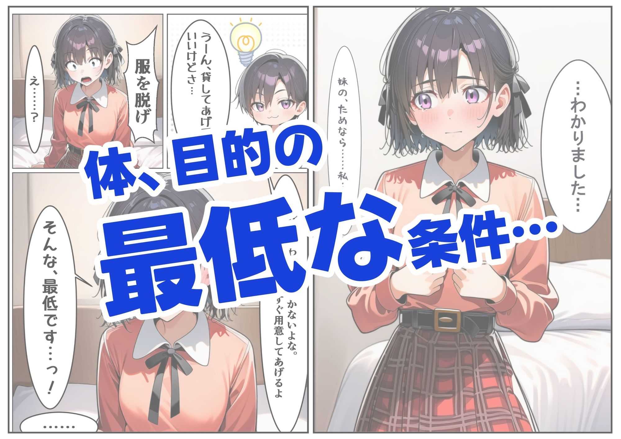 妹の手術代のために…最低な条件を呑んだ清楚なお姉ちゃんが、屈辱と快楽に溺れて堕ちるまで。 画像2