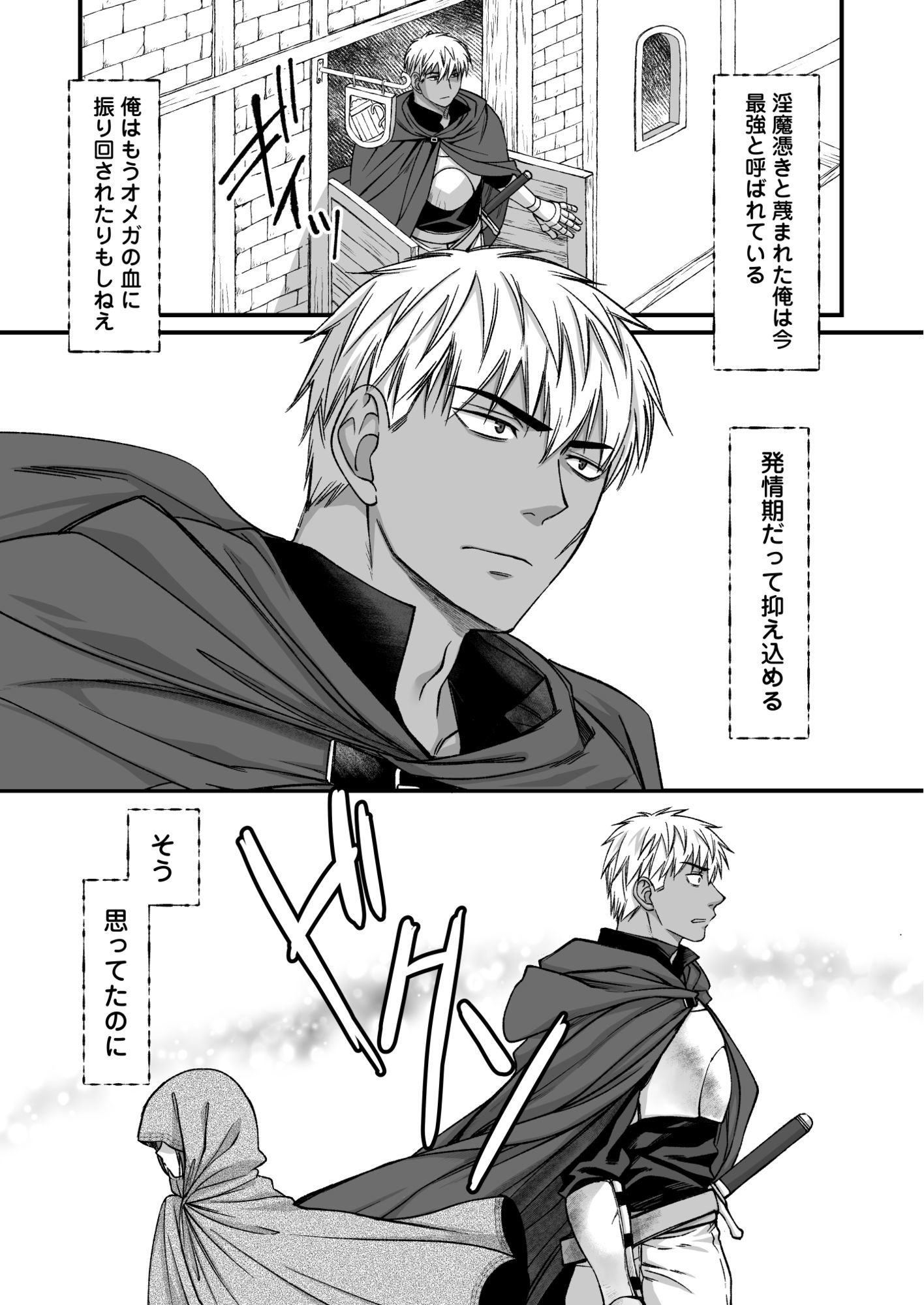 オメガとアルファの運命と激情に満ちた戦士たちの物語