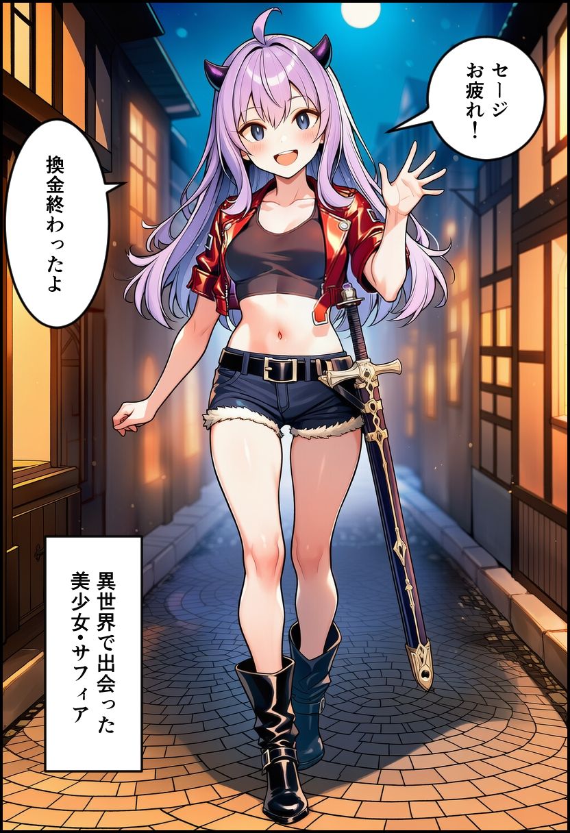 命懸けで戦った日の夜、 惚れたサキュバスを犯し、犯●れ、 全て出し切って……彼女の胸で眠りに落ちるまで。 画像1