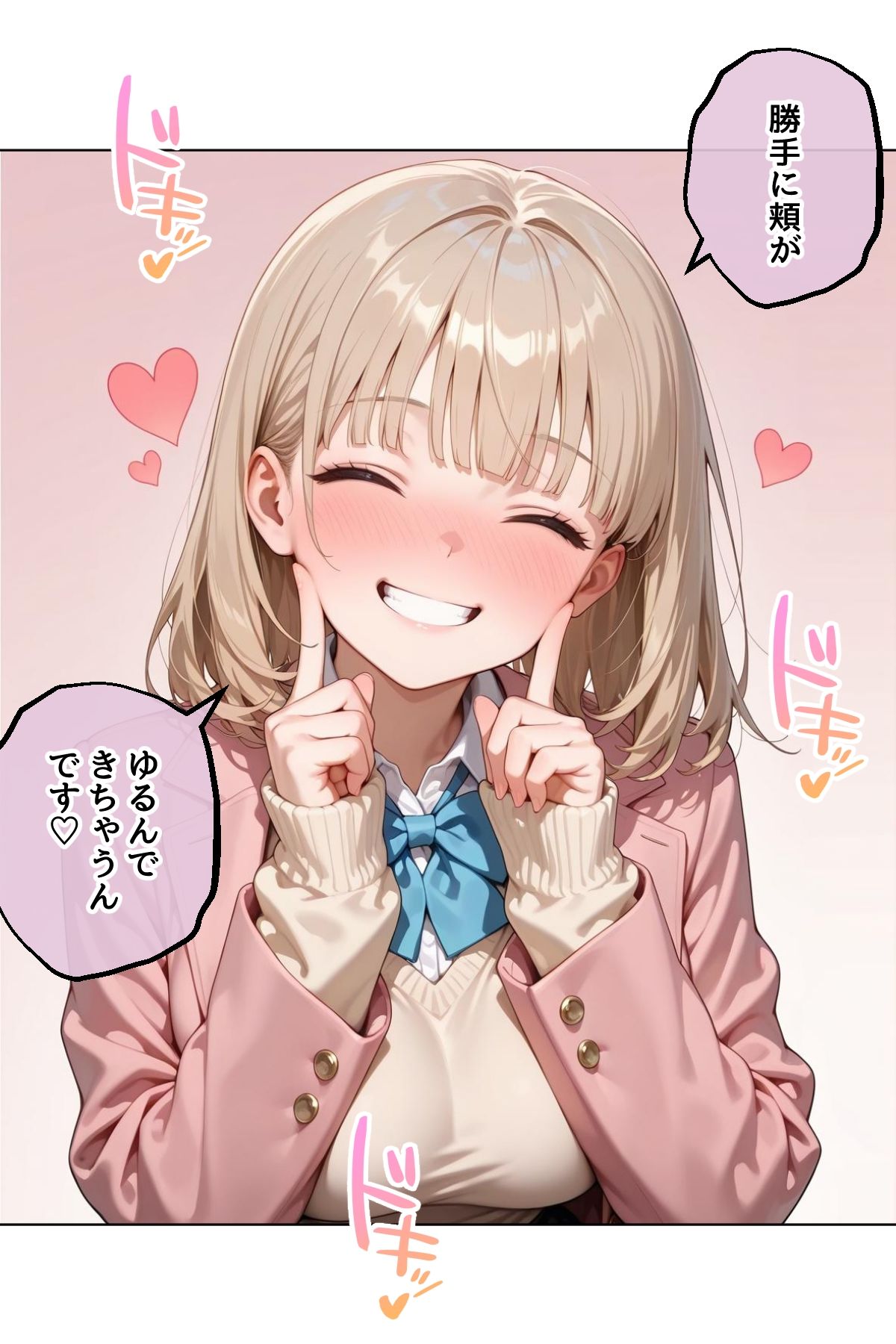 【エロ漫画】笑顔が可愛い巨乳の後輩彼女と、めちゃくちゃS◯Xする2