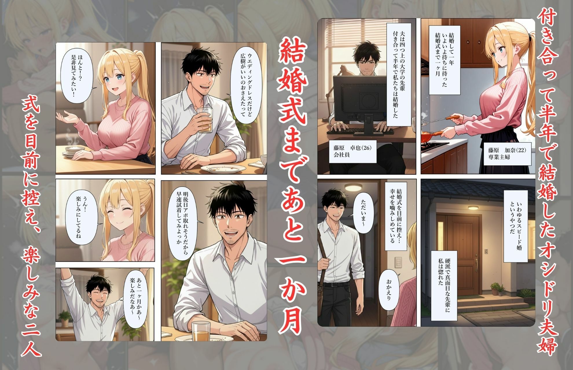 結婚式前夜に… 画像3