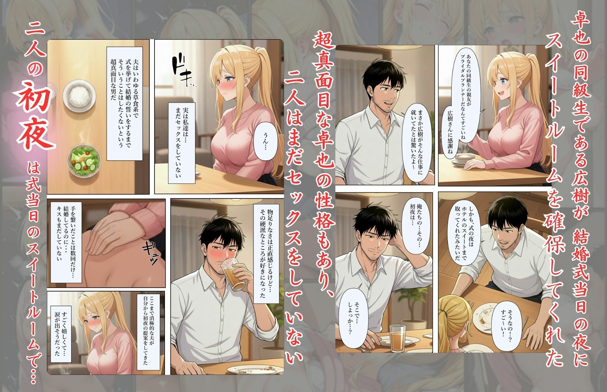 結婚式前夜に… 画像4