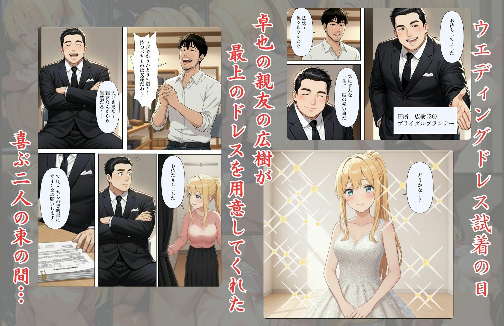 結婚式前夜に… 画像5