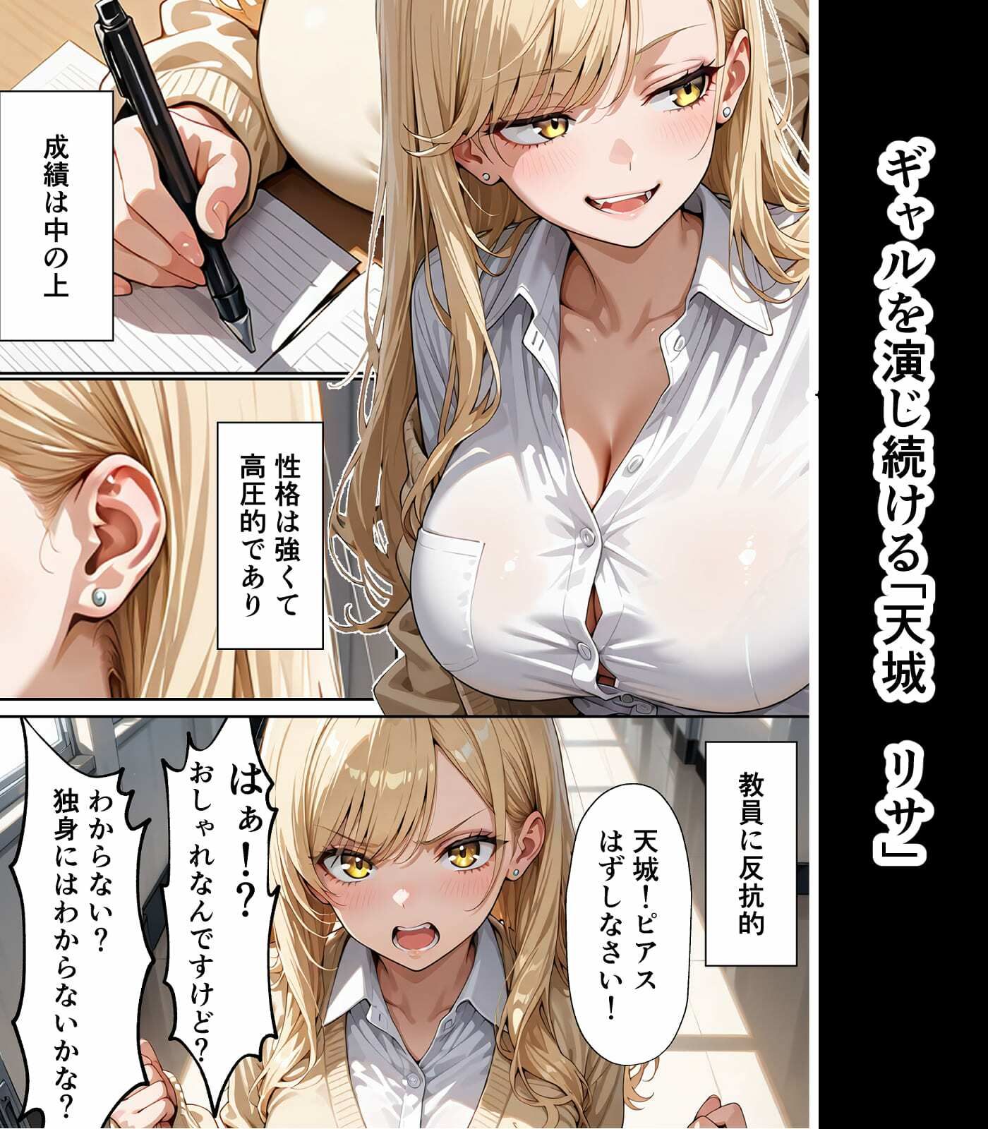 学園憑依II 強がりギャルと、静かな侵入者 画像1